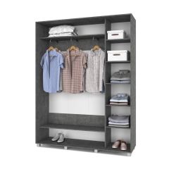 РОЛАНД Шкаф-купе Камень темный (450*1700) Р471 в Березниках - berezniki.mebel24.online | фото 3