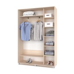 РОЛАНД Шкаф-купе Млечный дуб (450*1500) Р451 в Березниках - berezniki.mebel24.online | фото 3