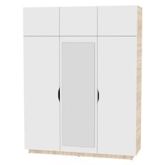 Шкаф с зеркалом "Аврора (H29_M)" в Березниках - berezniki.mebel24.online | фото 3