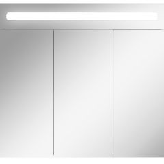 Шкаф-зеркало Аврора 80 с подсветкой LED Домино (DV8009HZ) в Березниках - berezniki.mebel24.online | фото 4