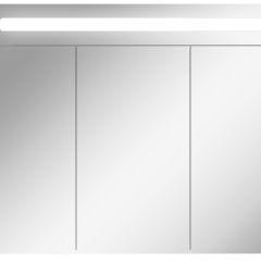 Шкаф-зеркало Аврора 85 с подсветкой LED Домино (DV8010HZ) в Березниках - berezniki.mebel24.online | фото 4