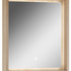 Шкаф-зеркало Nice 60 с подсветкой Домино (DN4706HZ) в Березниках - berezniki.mebel24.online | фото 1