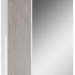 Шкаф-зеркало Uno 60 Дуб серый левый/правый Домино (DU1503HZ) в Березниках - berezniki.mebel24.online | фото 2