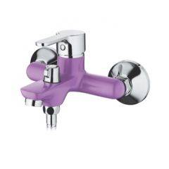 Смеситель для ванны Accoona A6367S фиолетовый в Березниках - berezniki.mebel24.online | фото