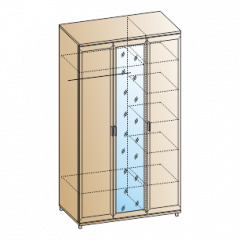 Спальня Мелисса композиция 3 (Акация Молдау) в Березниках - berezniki.mebel24.online | фото 4