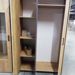 Спальный гарнитур МСП-1 (Модульный) Дуб золотой/Камень темный в Березниках - berezniki.mebel24.online | фото 16