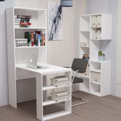 Стеллаж Элемент-1 (белый) в Березниках - berezniki.mebel24.online | фото 4