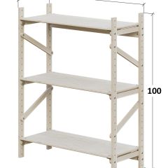 Стеллаж Конструктор Арт.С1000-1 в Березниках - berezniki.mebel24.online | фото 2