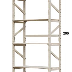 Стеллаж Конструктор Арт.СR2000-1 в Березниках - berezniki.mebel24.online | фото 2