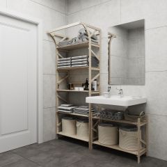 Стеллаж Конструктор Арт.СR2000-1 в Березниках - berezniki.mebel24.online | фото 4