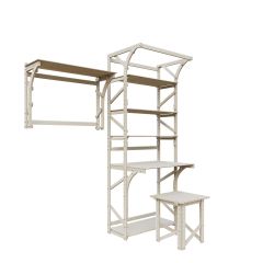 Стеллаж+стол Конструктор Арт.СRСт1-1 в Березниках - berezniki.mebel24.online | фото 5