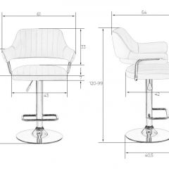 Стул барный DOBRIN CHARLY LM-5019 (черный) в Березниках - berezniki.mebel24.online | фото 2