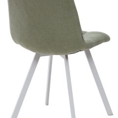 Стул CHILLI SQUARE UF860-11B мятный, ткань/ белый каркас М-City в Березниках - berezniki.mebel24.online | фото 2