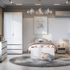 Токио Шкаф двухстворчатый с двумя ящиками в Березниках - berezniki.mebel24.online | фото 3