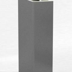 Угловое соединение для цоколя 135 гр. h150 мм (Алюминий, Белый, Черный, Сономаый) в Березниках - berezniki.mebel24.online | фото 1