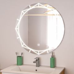 Зеркало Алжир 700 с подсветкой Домино (GL7033Z) в Березниках - berezniki.mebel24.online | фото 3