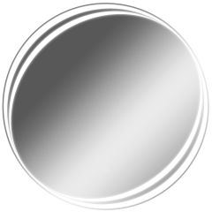 Зеркало Берг 700х700 с подсветкой Домино (GL7055Z) в Березниках - berezniki.mebel24.online | фото 1