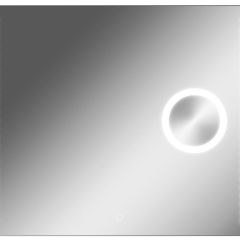 Зеркало Cosmo 100 alum (линза) с подсветкой Sansa (SCL1026Z) в Березниках - berezniki.mebel24.online | фото 1