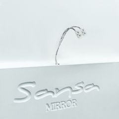 Зеркало Gia 75 white с подсветкой Sansa (SGa1044Z) в Березниках - berezniki.mebel24.online | фото 5