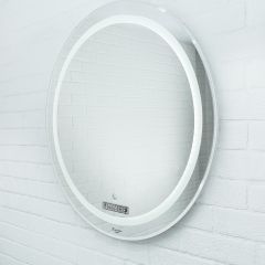 Зеркало Gia 75 white с подсветкой Sansa (SGa1044Z) в Березниках - berezniki.mebel24.online | фото 2