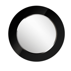 Зеркало круглое черный (РМ/02) в Березниках - berezniki.mebel24.online | фото 1