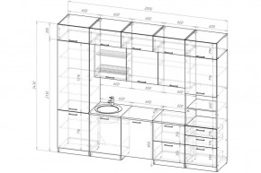 АНТИКА Кухонный гарнитур Экстра 5 (3000 мм) в Березниках - berezniki.mebel24.online | фото 2