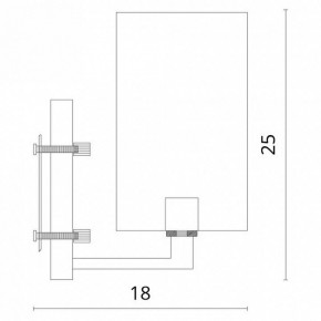 Бра Divinare Porta 5933/01 AP-1 в Березниках - berezniki.mebel24.online | фото 3