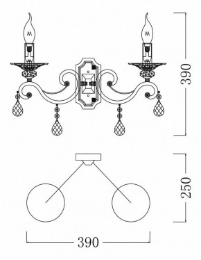Бра Maytoni Grace ARM247-02-G в Березниках - berezniki.mebel24.online | фото 4