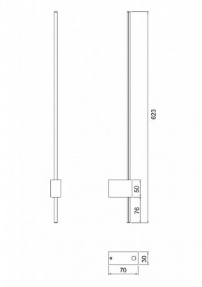 Бра Maytoni Pars C070WL-L6GB3K в Березниках - berezniki.mebel24.online | фото 3