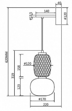 Бра Maytoni Pattern MOD267WL-L18G3K в Березниках - berezniki.mebel24.online | фото 4