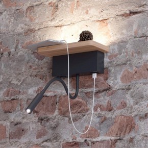 Бра с полкой Odeon Light Woody 3868/8WL в Березниках - berezniki.mebel24.online | фото 5