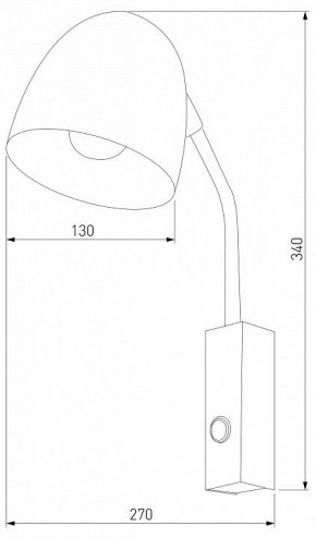 Бра TK Lighting Soho 4167 Soho Black в Березниках - berezniki.mebel24.online | фото 2