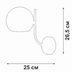 Бра Vitaluce V39570 V39570-8/1A в Березниках - berezniki.mebel24.online | фото 2