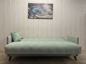 Диван Престиж-3 (НПБ) велюр Sensey mist green в Березниках - berezniki.mebel24.online | фото 3