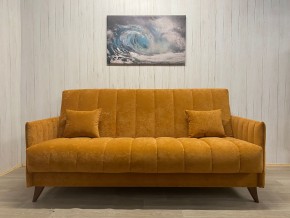 Диван Престиж-3 (НПБ) велюр Sensey terracotta в Березниках - berezniki.mebel24.online | фото 2