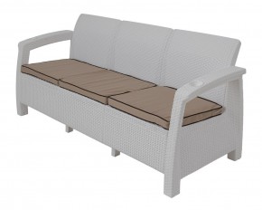 Диван Yalta Premium Sofa 3 Set (Ялта) белый (+подушки под спину) в Березниках - berezniki.mebel24.online | фото 1