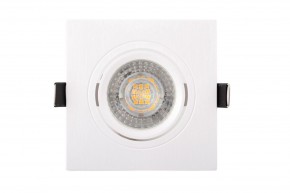 DK3021-WH Встраиваемый светильник, IP 20, 10 Вт, GU5.3, LED, белый, пластик в Березниках - berezniki.mebel24.online | фото 1