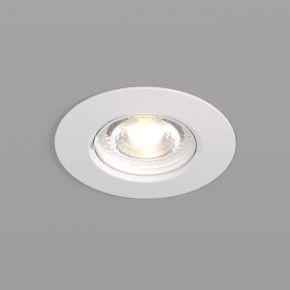 DK3028-WH Встраиваемый светильник, IP 20, 10 Вт, GU5.3, LED, белый, пластик в Березниках - berezniki.mebel24.online | фото 1