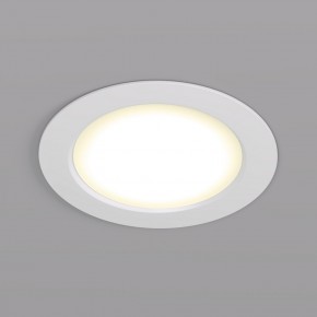 DK3048-WH Встраиваемый светильник, IP 20, 7Вт, LED, белый, пластик в Березниках - berezniki.mebel24.online | фото 1