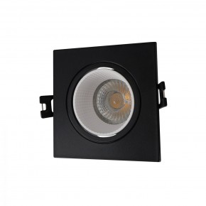 DK3071-BK+WH Встраиваемый светильник, IP 20, 10 Вт, GU5.3, LED, черный/белый, пластик в Березниках - berezniki.mebel24.online | фото