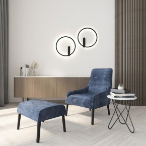 DK5035-BK Бра ROUND со светодиодом, IP20, 24W, 3000/4000/6500K, черный, алюминий в Березниках - berezniki.mebel24.online | фото 8