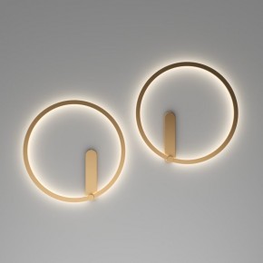 DK5035-SG Бра ROUND со светодиодом, IP20, 24W, 3000/4000/6500K, матовое золото, алюминий в Березниках - berezniki.mebel24.online | фото 7