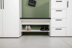 ЭЙР прихожая (модульная) Белый Шагрень в Березниках - berezniki.mebel24.online | фото 23