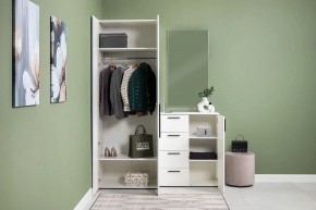 ЭЙР прихожая (модульная) Белый Шагрень в Березниках - berezniki.mebel24.online | фото 25