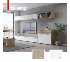 ФЛОРИДА Гостиная (модульная) дуб серый/белый в Березниках - berezniki.mebel24.online | фото