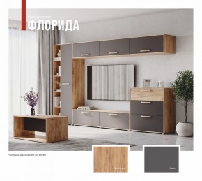 ФЛОРИДА Гостиная (модульная) дуб золотой/графит в Березниках - berezniki.mebel24.online | фото