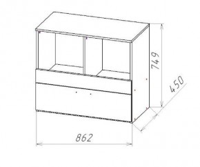 ГЕОМЕТРИЯ ГМТ.08 комод в Березниках - berezniki.mebel24.online | фото 2