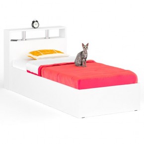 Камелия Кровать 0900, цвет белый, ШхГхВ 93,5х217х78,2 см., сп.м. 900х2000 мм., без матраса, основание есть в Березниках - berezniki.mebel24.online | фото 1