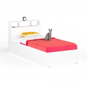 Камелия Кровать 0900, цвет белый, ШхГхВ 93,5х217х78,2 см., сп.м. 900х2000 мм., без матраса, основание есть в Березниках - berezniki.mebel24.online | фото 2