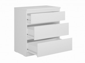 Комод КАСТОР с тремя ящиками, цвет белый в Березниках - berezniki.mebel24.online | фото 2